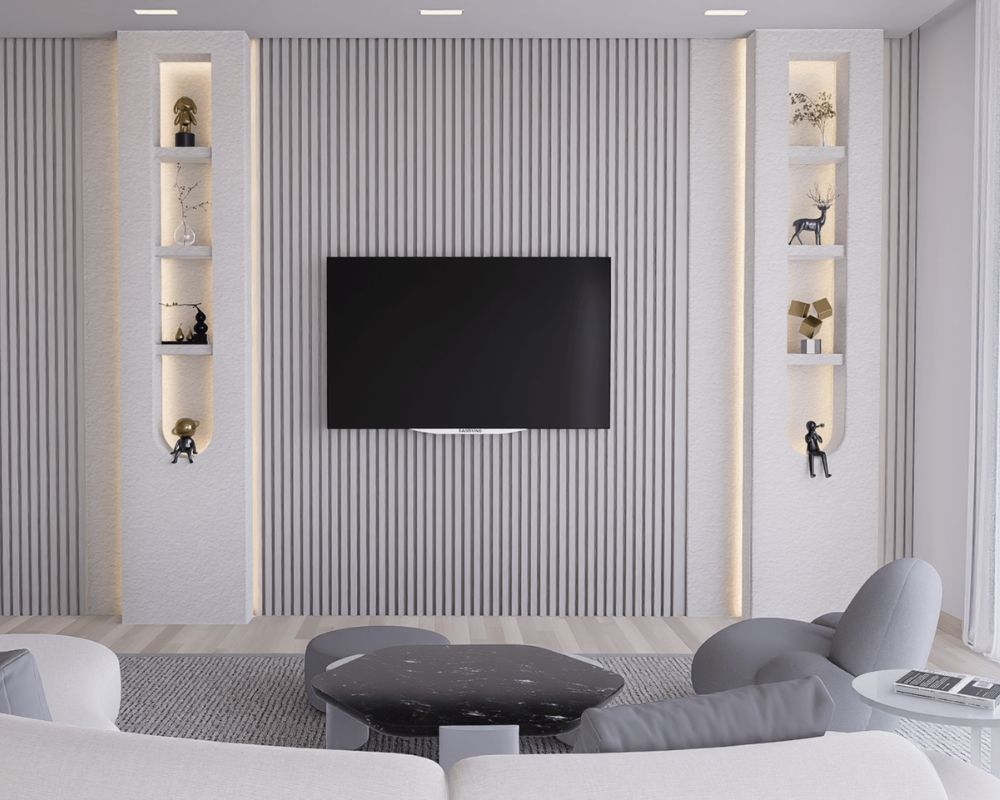 10+ Modern Small Living Room Decor Ideas: Space-Saving & Stylish Tips 10+ Modern Small Living Room Decor Ideas - Mount TV on the wall