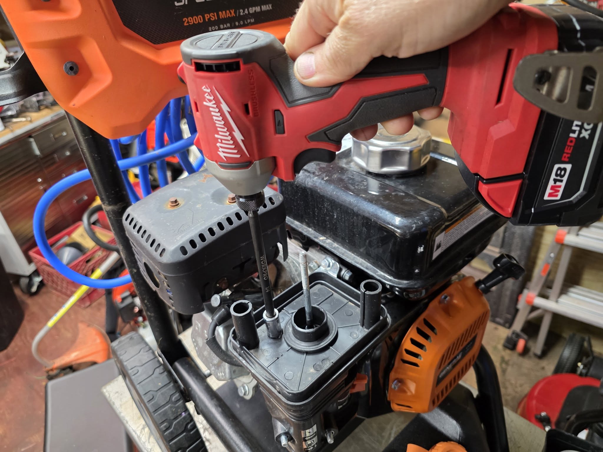 Acces The Carburetor