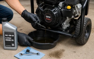 How to Change Oil in a Pressure Washer: A Simple Maintenance Guide