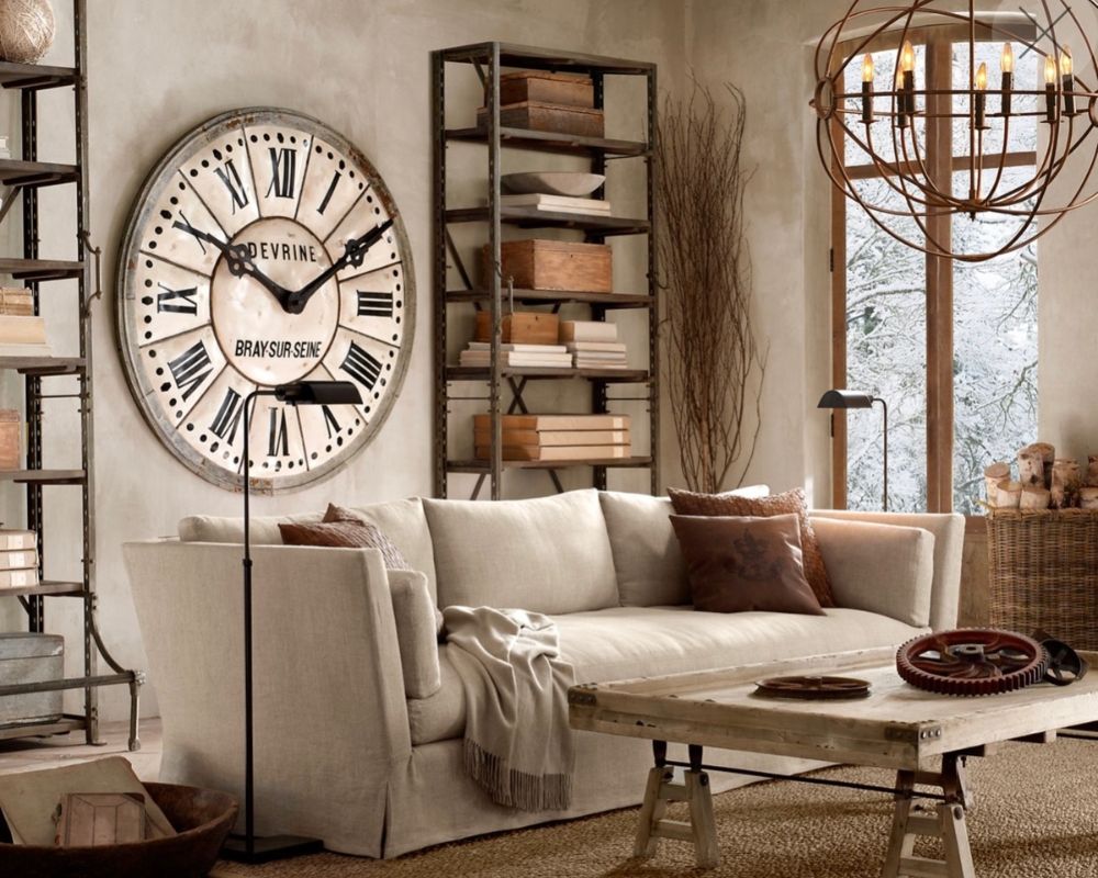 How-to-Choose-the-Best-Wall-Clocks-for-Living-Room-3 Right Color of Living Room Wall Clocks