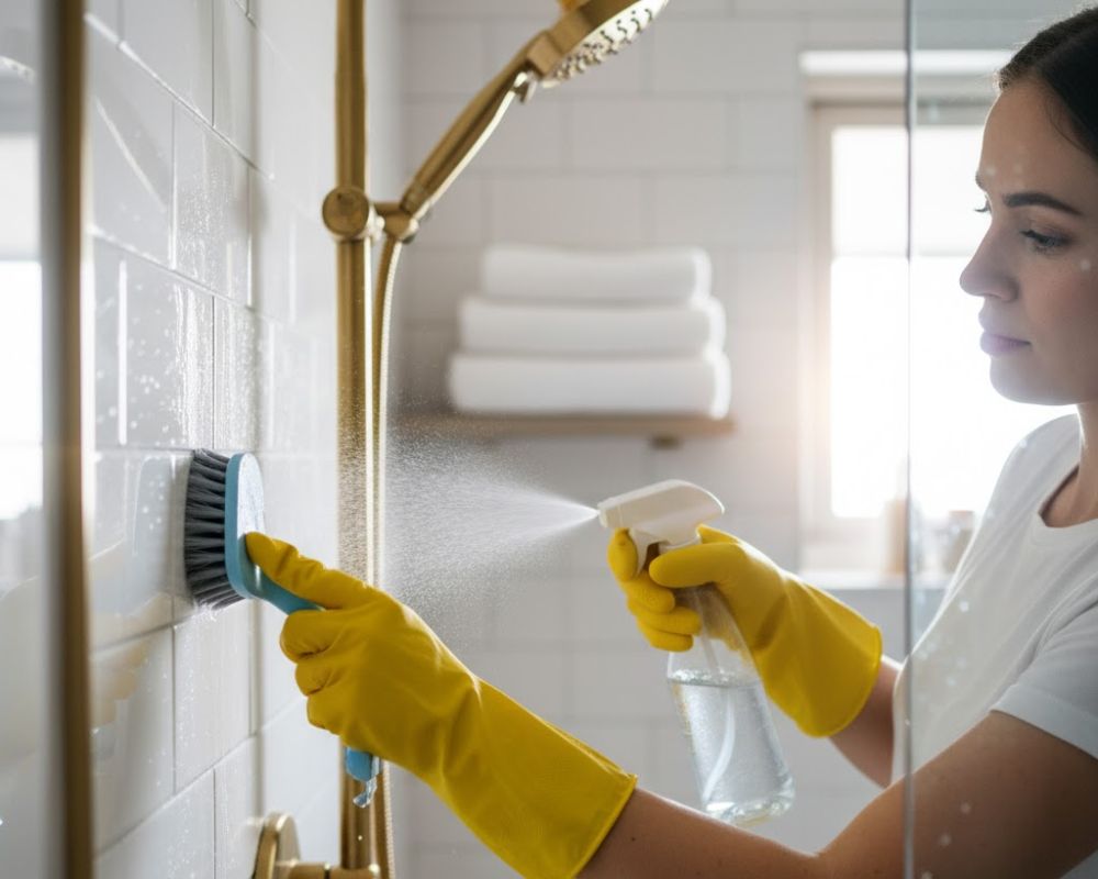 How to Deep Clean Shower