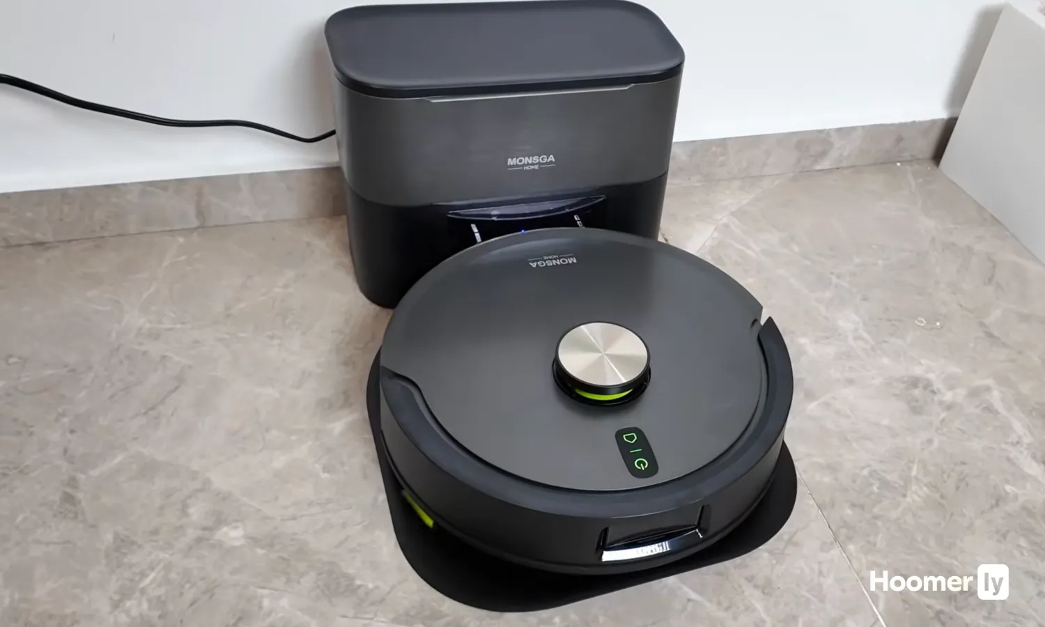 MONSGA robot vacuum LiDAR mapping
