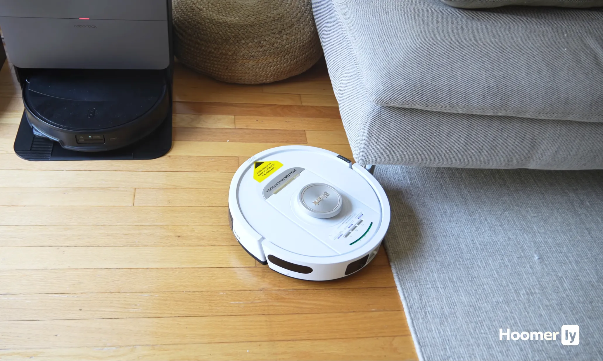 Shark Stratos 2 in 1 Robot Vacuum Mop carpet