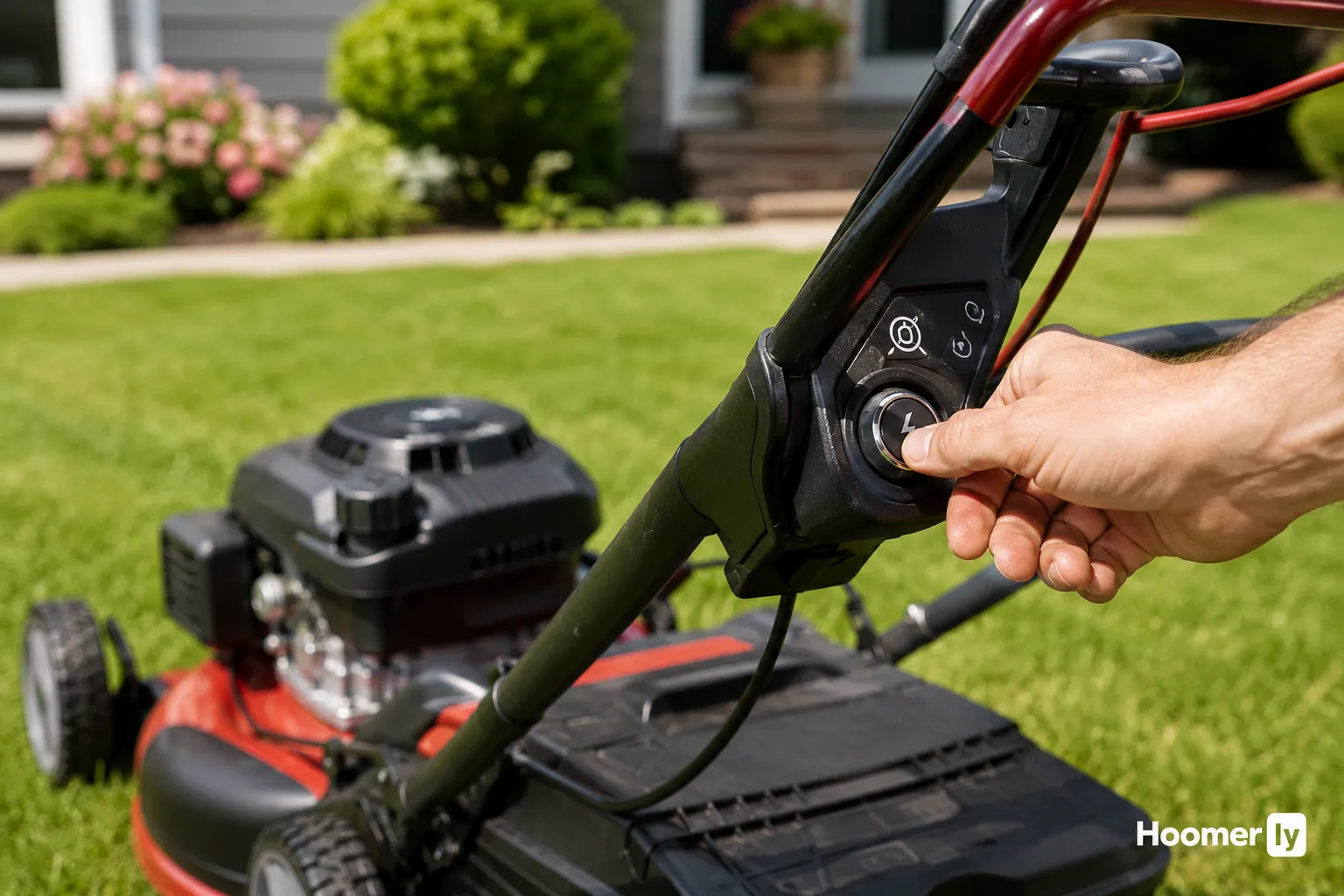 best lawn mowers with electric start