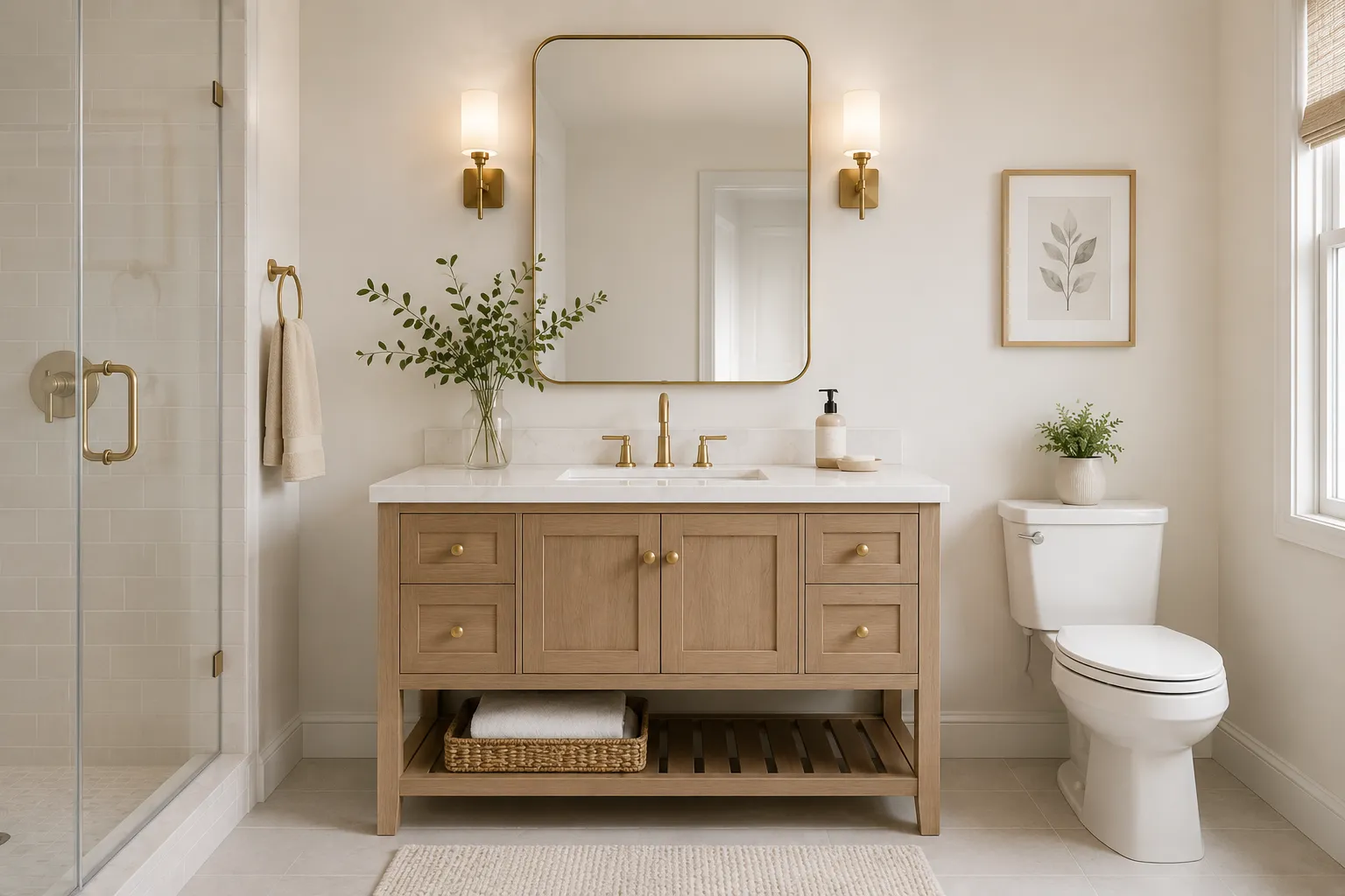 best materials for a bathroom
