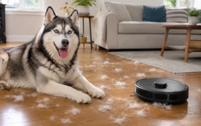 5 Best Robot Vacuums for Husky Hair (Tested & Reviewed)
