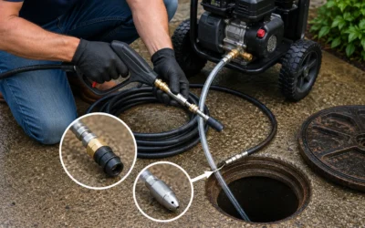 How to Convert Your Pressure Washer into a Sewer Jetter