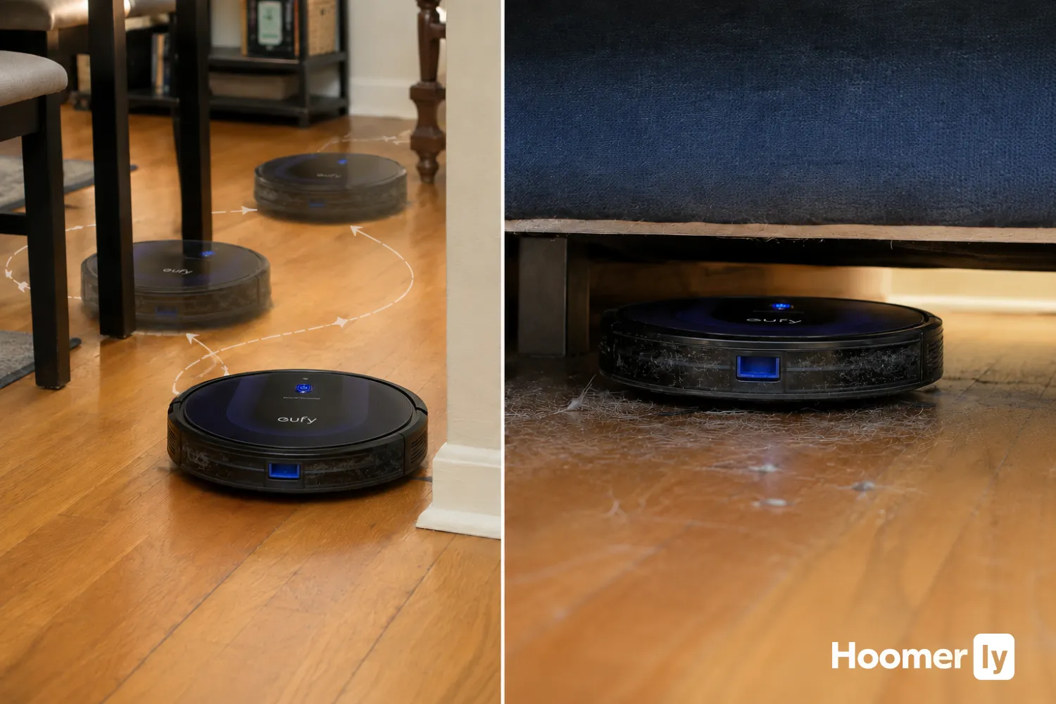 eufy RoboVac 15C navgation and tall