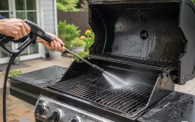 How To Pressure Clean Your Barbecue Grill Without Damaging It