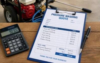 How To Quote Pressure Washing Jobs