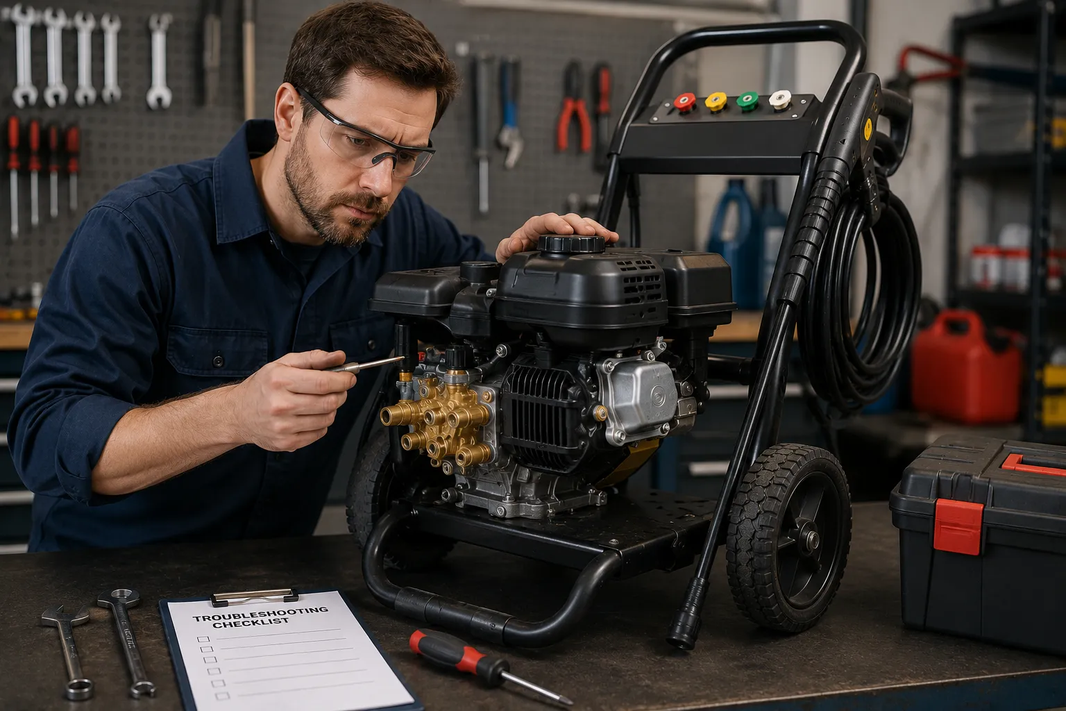 pressure washer troubleshooting