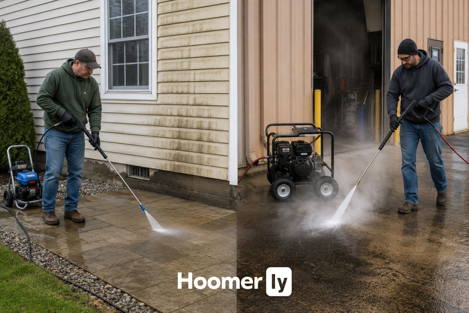 pressure washer vs power washer