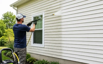 How to Clean Vinyl Siding With a Pressure Washer